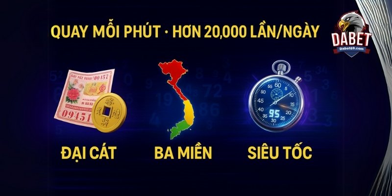 Hình ảnh tổng hợp ba loại lô đề Dabet – từ truyền thống đến siêu tốc với hiệu ứng thời gian thực