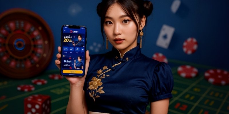 Giao diện ứng dụng Dabet - Cá cược di động tiện lợi
