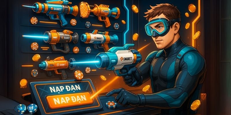 Kho súng bắn cá đỉnh cao từ Dabet.