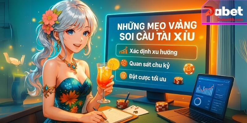 Mẹo vàng từ cao thủ Dabet để soi cầu tài xỉu.