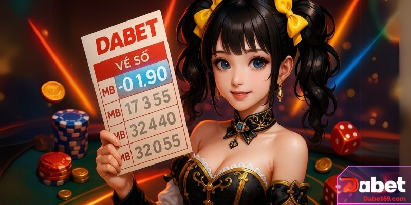 Vé số miền Bắc – Cơ hội trúng bao lô bạch thủ từ Dabet.